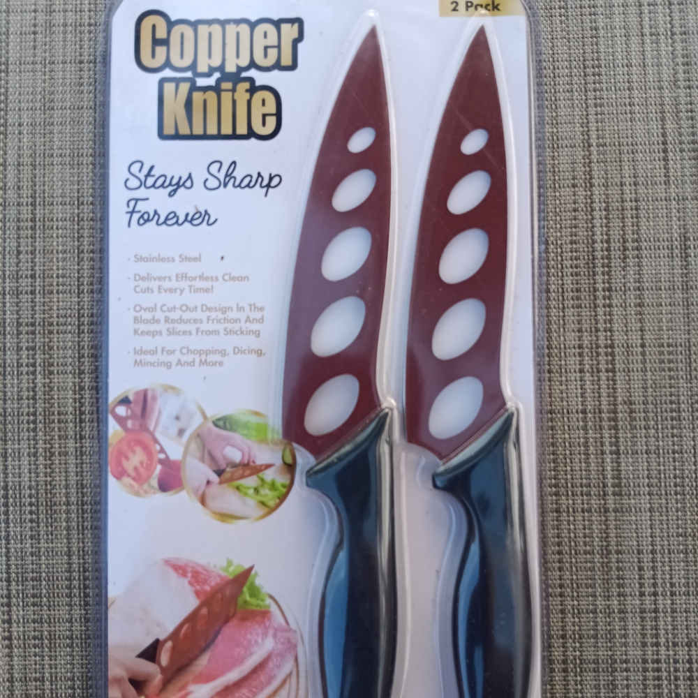 2-Pack - Red Blades with Black Handles